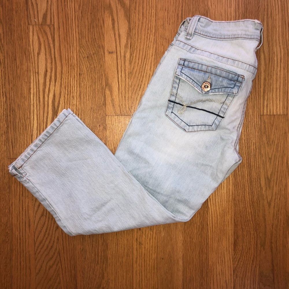4/$25 Bongo Let Me B Crop Carpis Light Denim Jeans